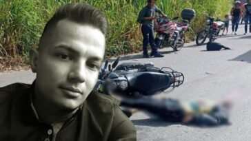 Identificaron al joven motociclista que murió tras chocar contra una volqueta en la vía a San Bernardo