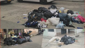 Recolección de basuras en Ibagué