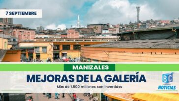 Invierten $1.604 millones para el mantenimiento locativo del Centro Galerías Plaza de Mercado de Manizales