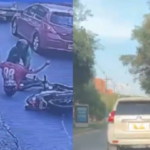 Joven que recibió patada por tener camiseta roja pide ayuda por daño en moto