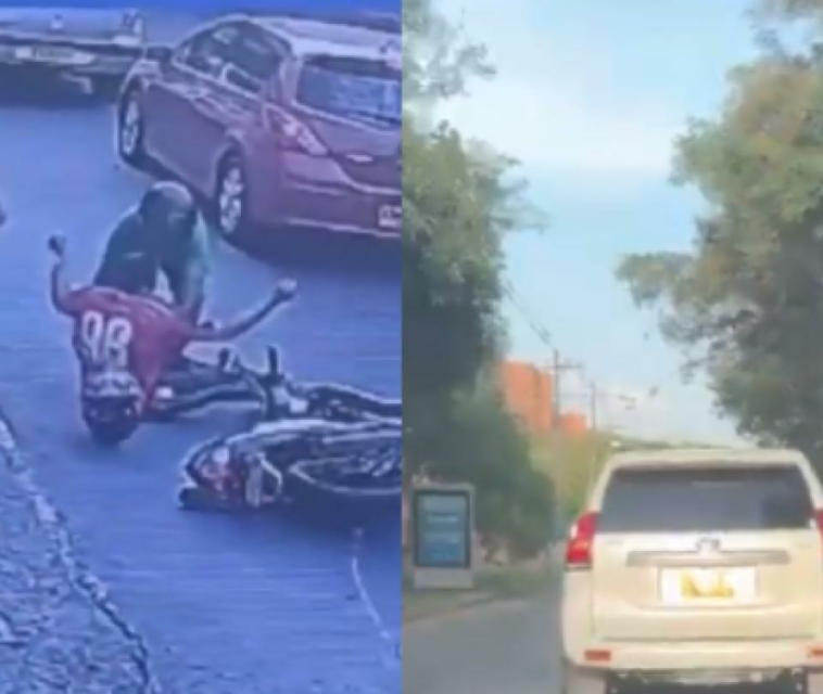 Joven que recibió patada por tener camiseta roja pide ayuda por daño en moto