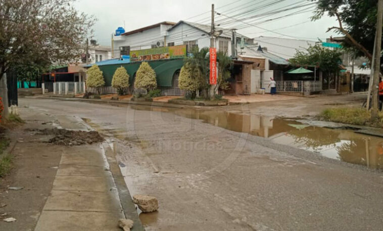 La gente drenó la laguna de Campo Alegre