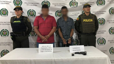 La policía realizó tres capturas en diferentes municipios de Antioquia, por porte ilegal de armas.