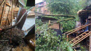 Más de 70 emergencias ocasionaron las lluvias de este viernes en Armenia
