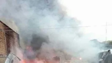 Incendio en Girardot