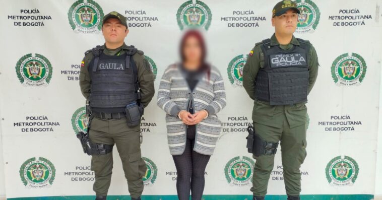 Policía de Caldas capturó a una mujer que utilizaba a personas de escasos recursos para cobrar extorsiones