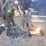 Policía del Huila ha incautado 4.500 armas blancas durante el año