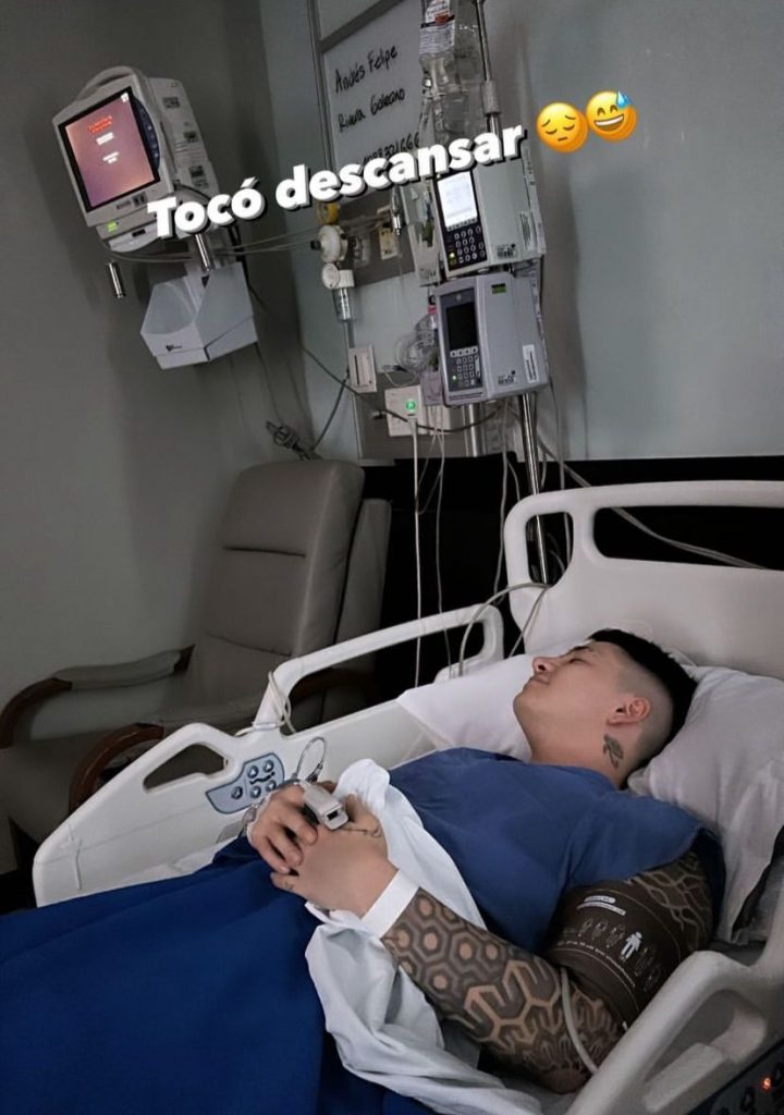 Andy Rivera preocupó a sus fanáticos tras ser hospitalizado de emergencia