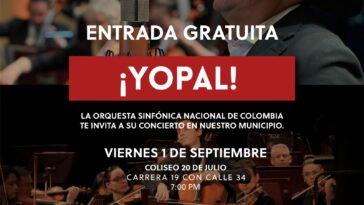 Prográmese este viernes para asistir al gran concierto de la Sinfónica Nacional junto a Walter Silva 