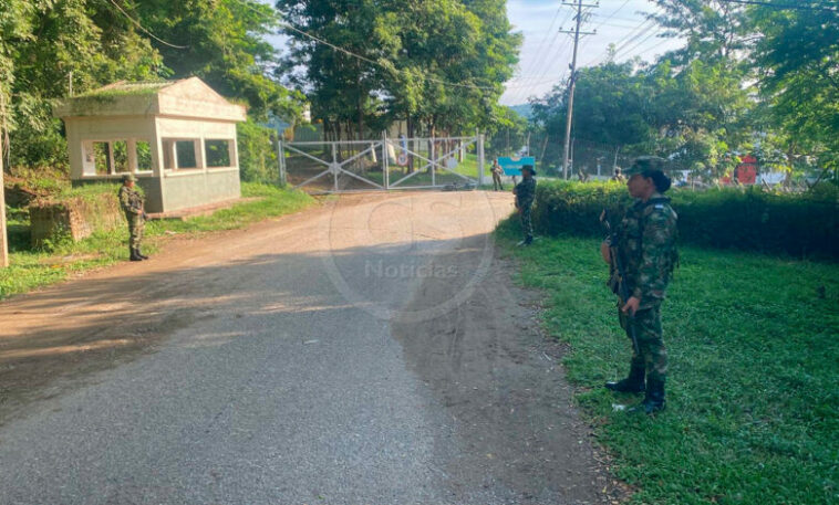 Reactivan punto de seguridad militar en la entrada a Sierra Chiquita, Montería