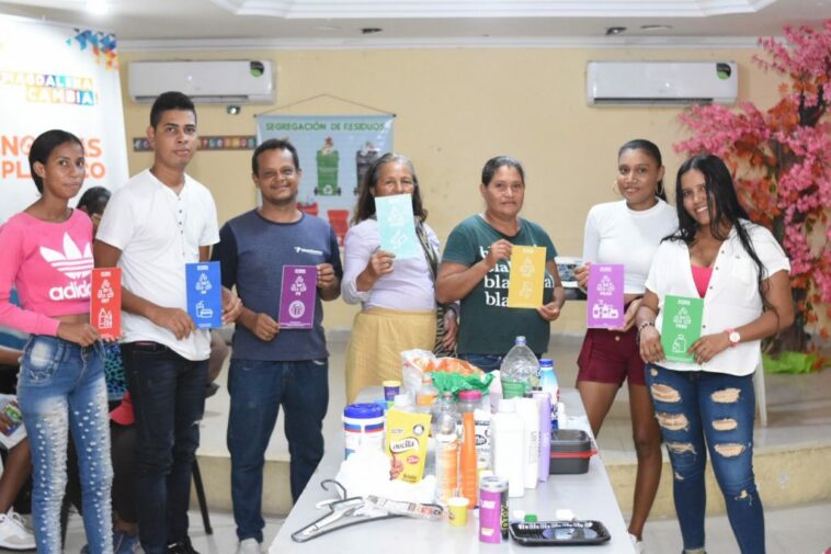 Realizan capacitación sobre el manejo del plástico de un solo uso en Puebloviejo