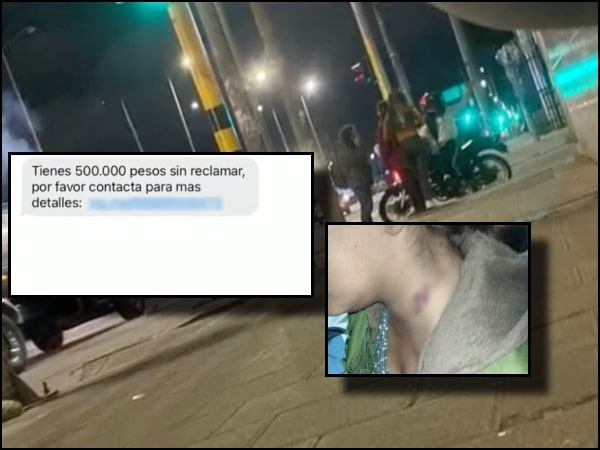 Recibieron un mensaje como «ganadora de una plata», fueron a recibirla pero terminaron golpeadas y estafadas