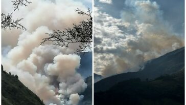 Reserva Natural Santa Clara en el Cauca es consumida por las llamas, piden apoyo urgente a la Fuerza Aérea