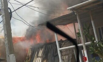 Rocío Bajo en Pereira fue epicentro de incendio de grandes proporciones