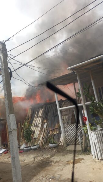 Rocío Bajo en Pereira fue epicentro de incendio de grandes proporciones