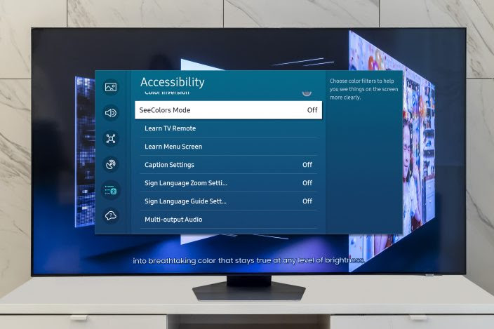 Samsung Introduce Modo Seecolors En La Línea De Televisores Para Mejorar La Experiencia De Los Usuarios Daltónicos