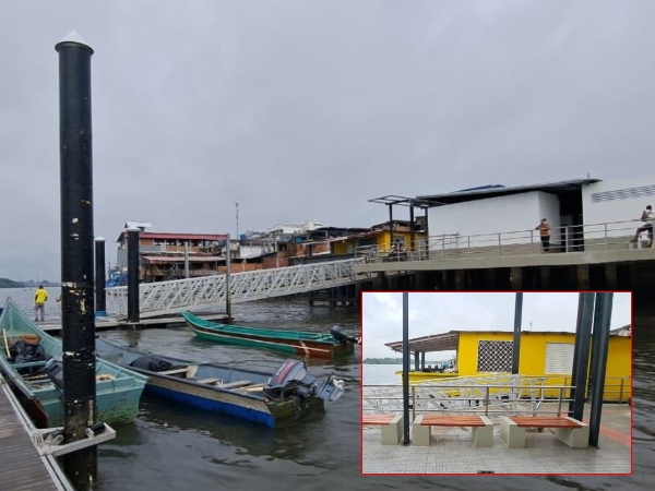 Se inaugura Muelle Flotante en San Andrés de Tumaco, esta obra conectara a diez municipios del Pacífico nariñense