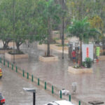 Torrencial aguacero sacude a Montería y ya se presentan ‘bajones de luz’