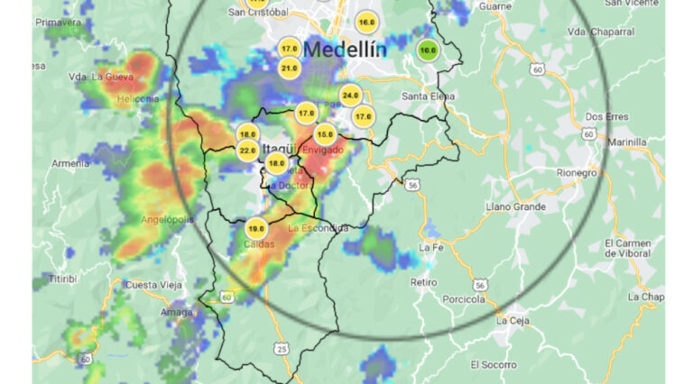 Fuerte granizada, repartan lluvias en varios municipios