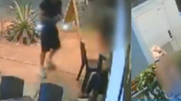 Video: en un minuto, cinco hombres roban a mano armada en un restaurante de Cali