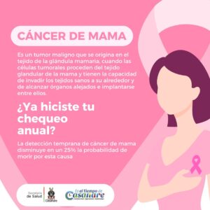 19 de Octubre, día Mundial de la lucha contra el cáncer de mama 