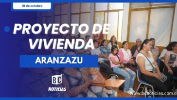 29 familias rurales de Aranzazu serán beneficiadas con proyecto de vivienda de la Gobernación