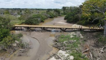 Administración departamental iniciará canalización de 3 km del río Charte en Maní