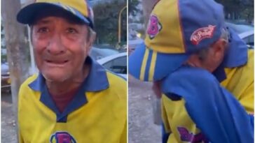 Vendedor de Bonice en Bogotá llorando por