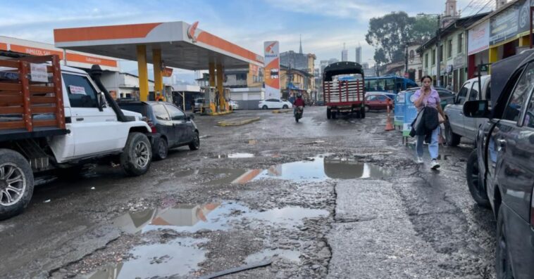 Alcaldía inició los trabajos de mantenimiento de la malla vial en el Liborio