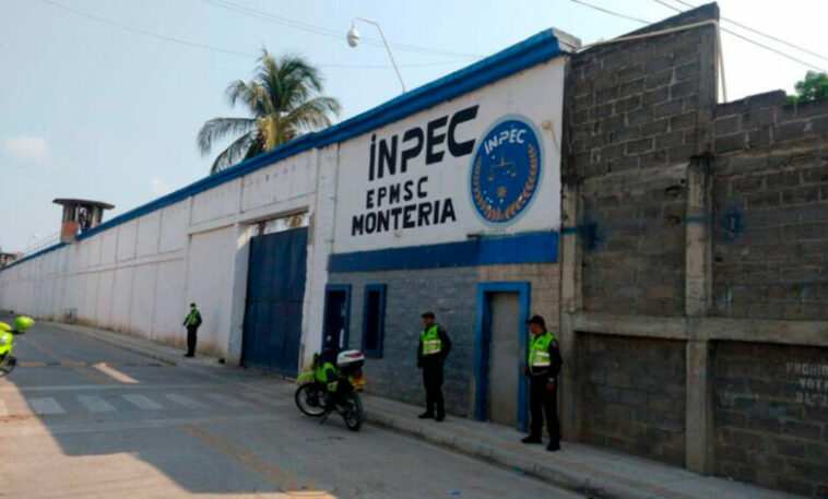 Allanaron cárcel Las Mercedes en Montería para desmantelar red de extorsionadores