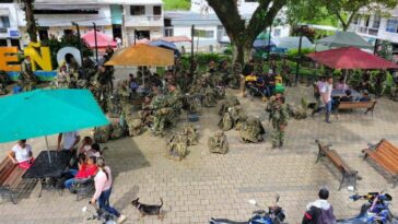 Antioquia: en asonada contra el Ejército en Briceño robaron pertenencias a soldados