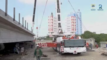 Avanza la construcción del Puente del Riíto, una obra clave para mejorar la seguridad vial