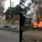 Bombero lloró y clamaba por ayuda a los ocupantes de avioneta que se estrelló en Cali