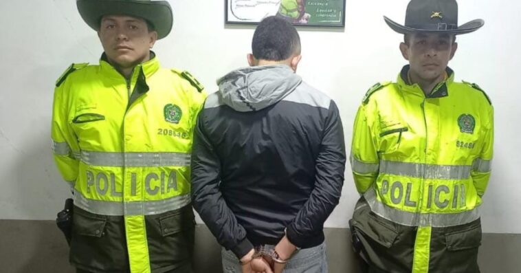 Capturaron a un hombre por agredir a un policía en Manizales