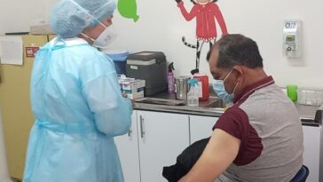 Cundinamarca, Zipaquirá, vacunación