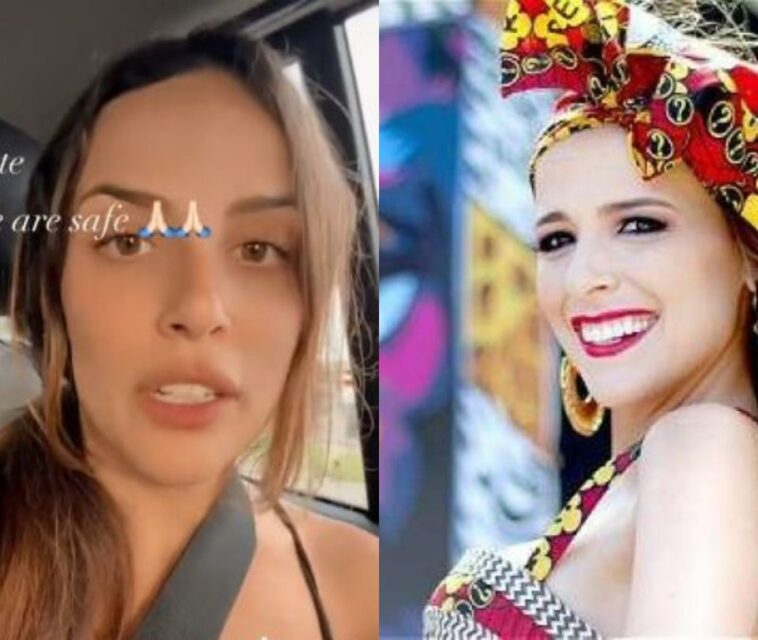 Dramático video: exreina del Carnaval de Barranquilla cuenta cómo pudo salir de Israel