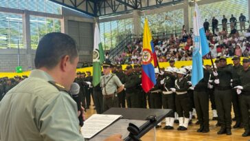 En fotos: así fue el juramento de bandera de 124 auxiliares en Santa Marta