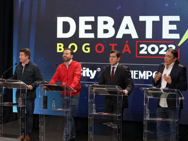 Debate definitivo por la Alcaldía de Bogotá