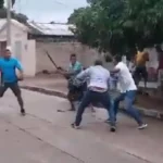 Hombres se enfrentaron a machete en El Copey
