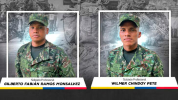Identifican a los soldados fallecidos en combate armado con el Clan del Golfo en Tierralta