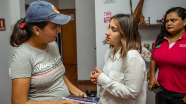 Directora del DPS, Laura Sarabia en Arauca