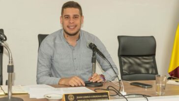 Juan Camilo Cárdenas en favor de los jóvenes y emprendedores quindianos
