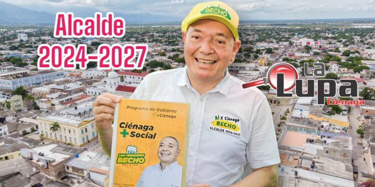 Luis Fernández Quinto “Becho” Alcalde Electo de Ciénaga informado el 100 % de las mesas instaladas