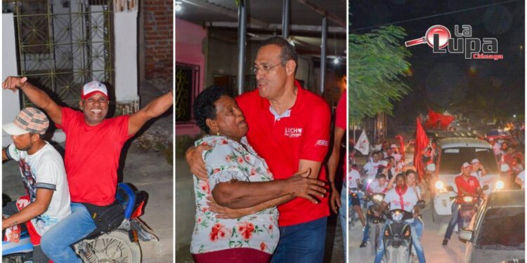 “Marcha” de “Lucho” reafirma masiva aceptación del candidato en todos los rincones de Ciénaga