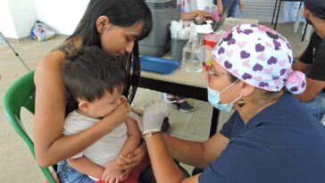 Más de mil dosis fueron aplicadas durante la 5° Jornada Nacional de Vacunación en Casanare