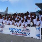 Niños patinadores isleños viajaron a campeonato en Barranquilla gracias a la Fuerza Aérea