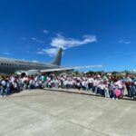 Niños patinadores sanandresanos viajan al interior con apoyo de la Fuerza Aérea 