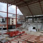 Obras del Coliseo Menor avanzan bien para inicio de los Juegos Nacionales