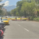 Protesta en Bogotá: bloqueo en avenida Esperanza con Carrera 60