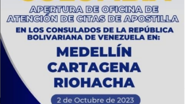 Reapertura oficial del Consulado de Venezuela en la ciudad de Riohacha